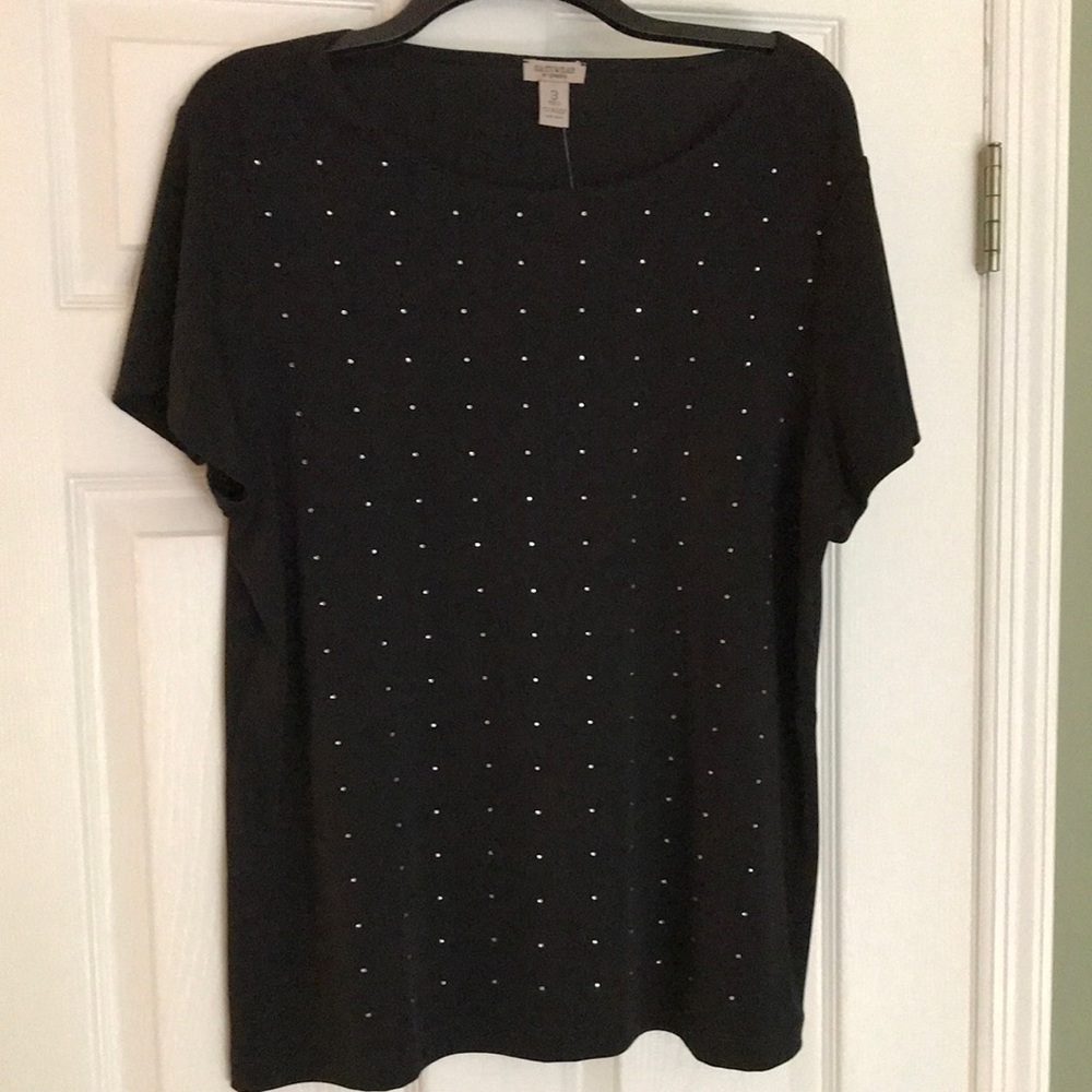 Easywear by Chicos black top size 3 new